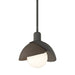 Hubbardton Forge - One Light Pendant - Brooklyn - Natural Iron- Union Lighting Luminaires Decor