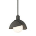 Hubbardton Forge - One Light Pendant - Brooklyn - Natural Iron- Union Lighting Luminaires Decor