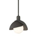 Hubbardton Forge - One Light Pendant - Brooklyn - Natural Iron- Union Lighting Luminaires Decor