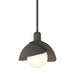 Hubbardton Forge - One Light Pendant - Brooklyn - Natural Iron- Union Lighting Luminaires Decor