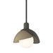 Hubbardton Forge - One Light Pendant - Brooklyn - Natural Iron- Union Lighting Luminaires Decor