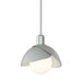 Hubbardton Forge - One Light Pendant - Brooklyn - Vintage Platinum- Union Lighting Luminaires Decor