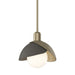Hubbardton Forge - One Light Pendant - Brooklyn - Soft Gold- Union Lighting Luminaires Decor
