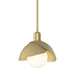 Hubbardton Forge - One Light Pendant - Brooklyn - Modern Brass- Union Lighting Luminaires Decor