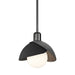 Hubbardton Forge - One Light Pendant - Brooklyn - Ink- Union Lighting Luminaires Decor