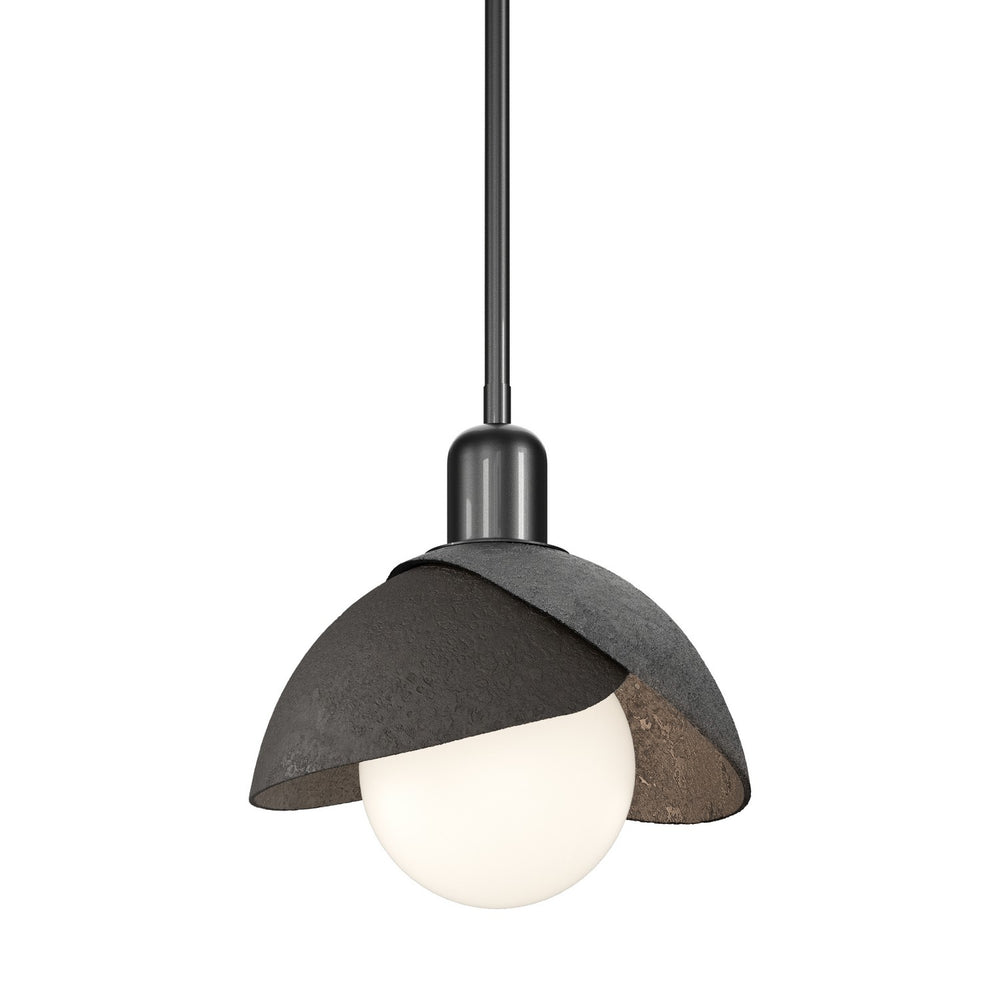 Hubbardton Forge - One Light Pendant - Brooklyn - Ink- Union Lighting Luminaires Decor