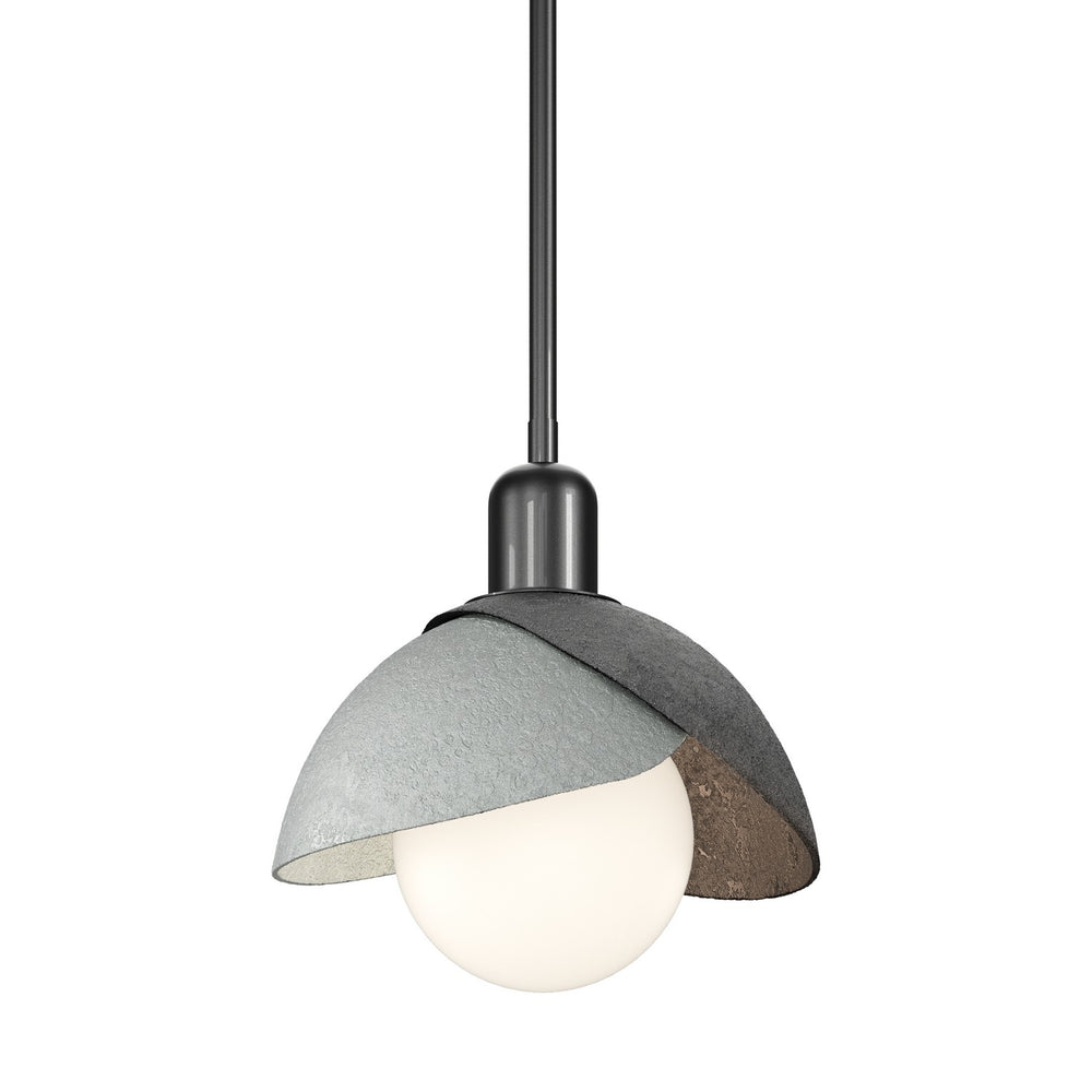 Hubbardton Forge - One Light Pendant - Brooklyn - Ink- Union Lighting Luminaires Decor