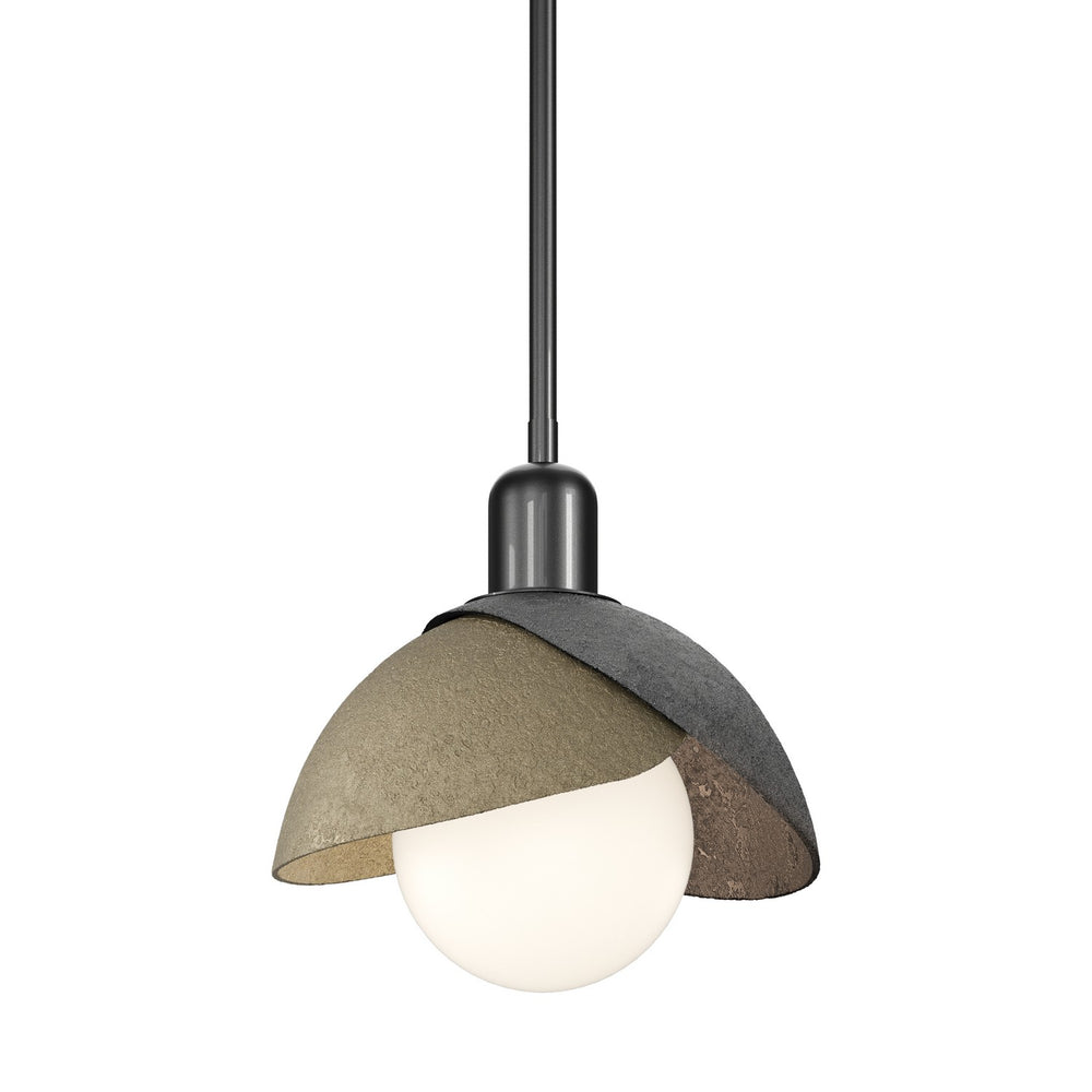 Hubbardton Forge - One Light Pendant - Brooklyn - Ink- Union Lighting Luminaires Decor