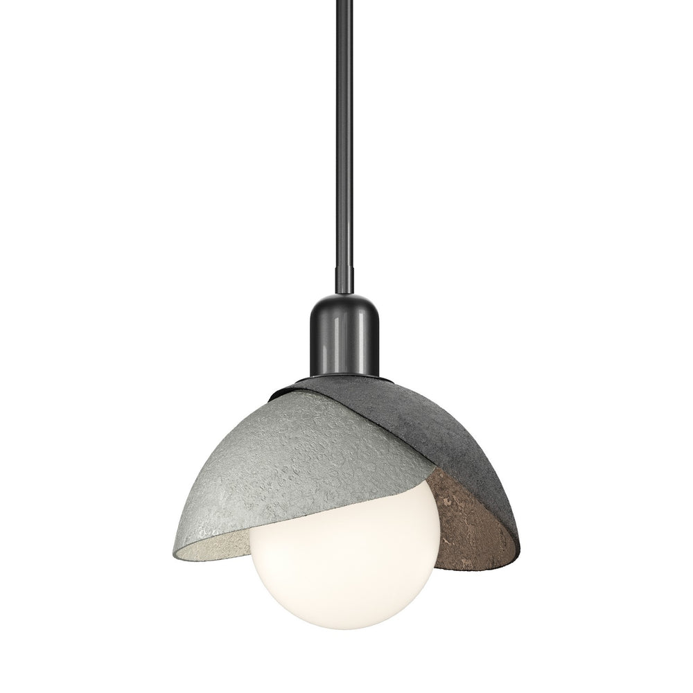 Hubbardton Forge - One Light Pendant - Brooklyn - Ink- Union Lighting Luminaires Decor