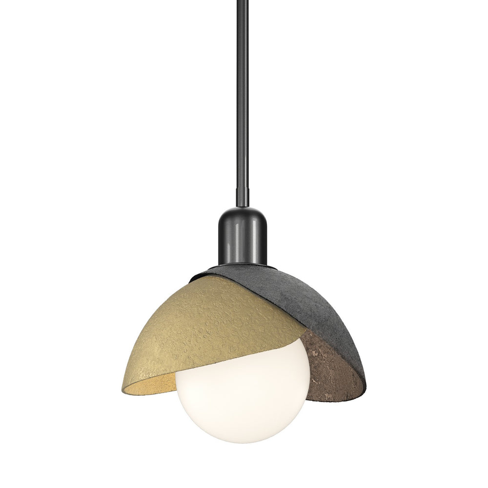 Hubbardton Forge - One Light Pendant - Brooklyn - Ink- Union Lighting Luminaires Decor