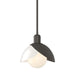 Hubbardton Forge - One Light Pendant - Brooklyn - Dark Smoke- Union Lighting Luminaires Decor