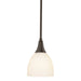 Hubbardton Forge - One Light Mini Pendant - Trumpet - Bronze- Union Lighting Luminaires Decor
