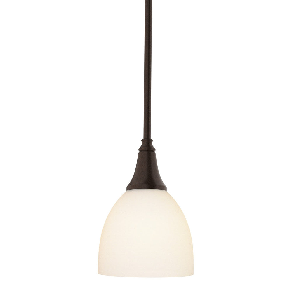 Hubbardton Forge - One Light Mini Pendant - Trumpet - Oil Rubbed Bronze- Union Lighting Luminaires Decor