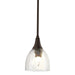 Hubbardton Forge - One Light Mini Pendant - Trumpet - Oil Rubbed Bronze- Union Lighting Luminaires Decor