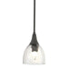 Hubbardton Forge - One Light Mini Pendant - Trumpet - Natural Iron- Union Lighting Luminaires Decor