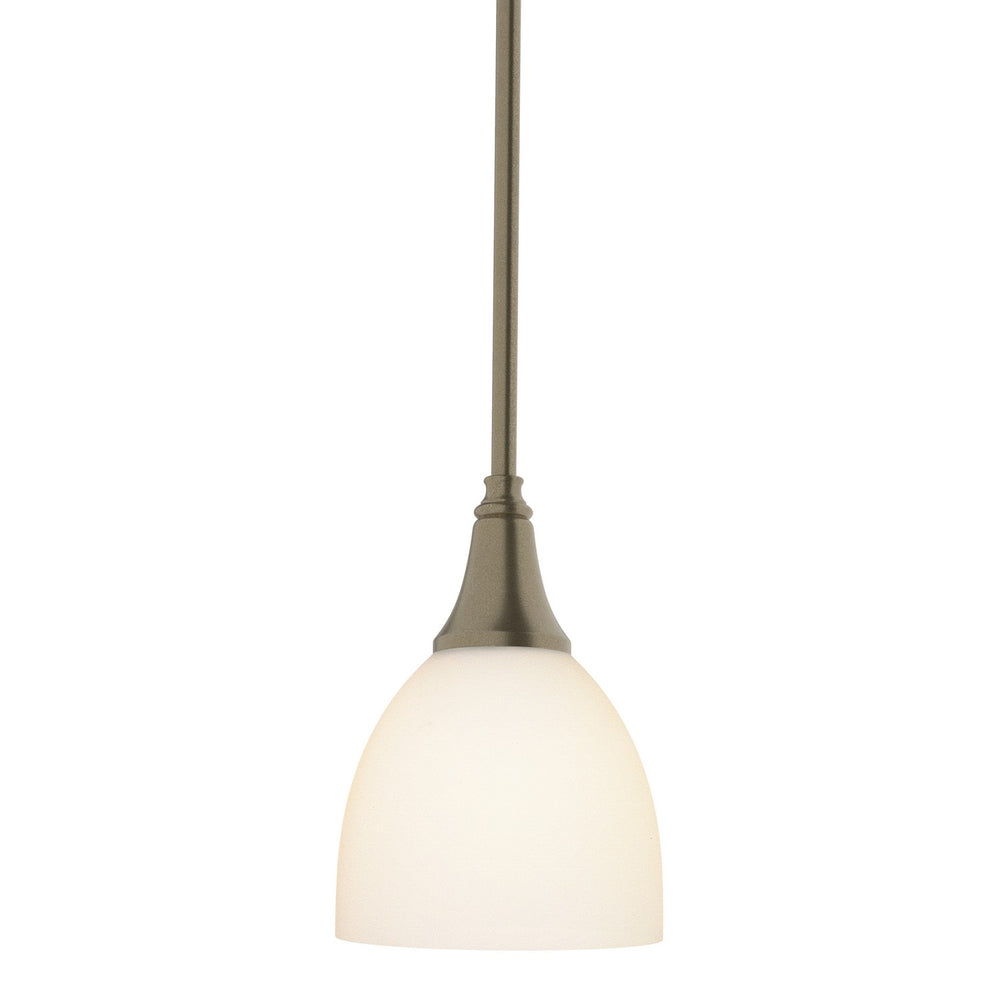 Hubbardton Forge - One Light Mini Pendant - Trumpet - Soft Gold- Union Lighting Luminaires Decor