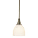 Hubbardton Forge - One Light Mini Pendant - Trumpet - Soft Gold- Union Lighting Luminaires Decor