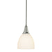 Hubbardton Forge - One Light Mini Pendant - Trumpet - Sterling- Union Lighting Luminaires Decor