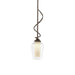 Hubbardton Forge - One Light Mini Pendant - Flora - Bronze- Union Lighting Luminaires Decor