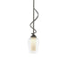 Hubbardton Forge - One Light Mini Pendant - Flora - Dark Smoke- Union Lighting Luminaires Decor