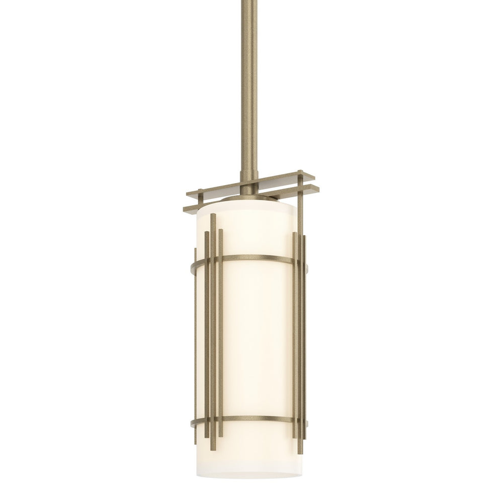 Hubbardton Forge - One Light Mini Pendant - Paralline - Soft Gold- Union Lighting Luminaires Decor