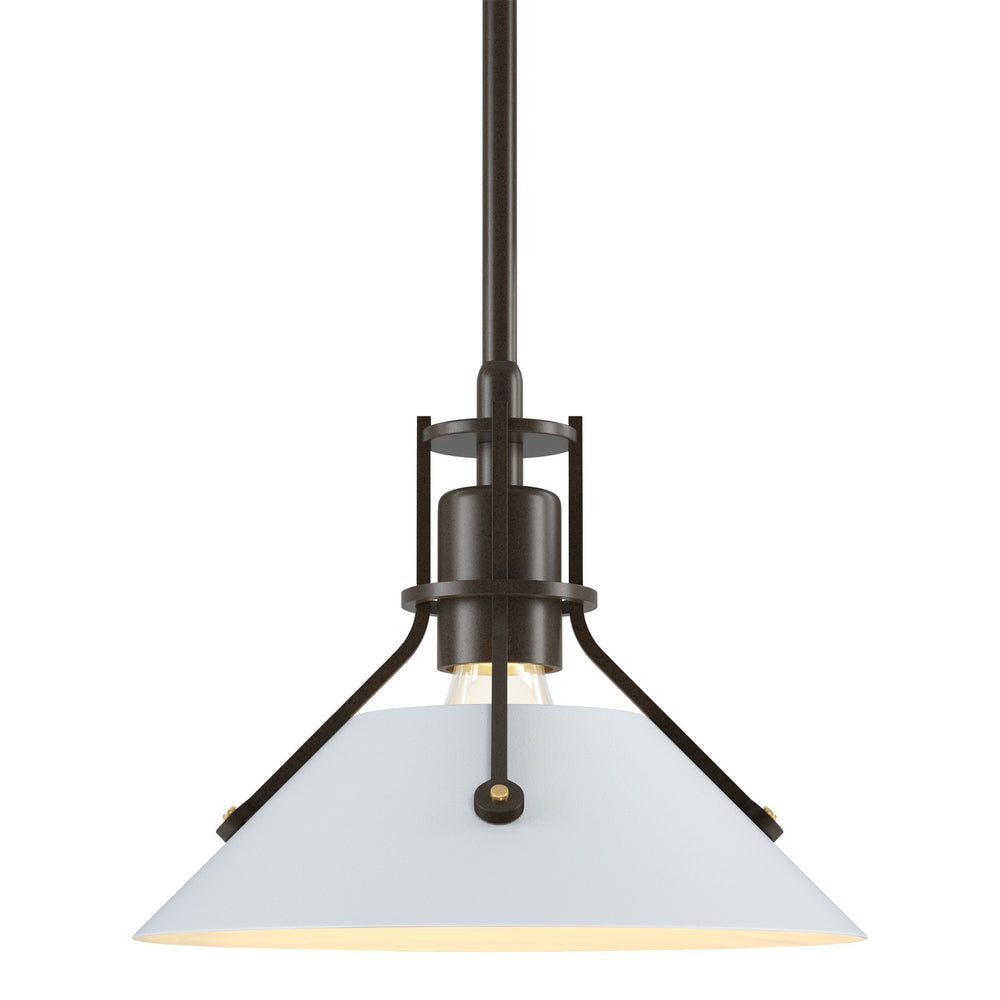 Hubbardton Forge - One Light Pendant - Henry - Bronze- Union Lighting Luminaires Decor