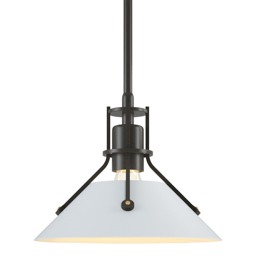 Hubbardton Forge - One Light Pendant - Henry - Dark Smoke- Union Lighting Luminaires Decor