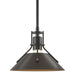 Hubbardton Forge - One Light Mini Pendant - Henry - Dark Smoke- Union Lighting Luminaires Decor