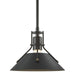 Hubbardton Forge - One Light Mini Pendant - Henry - Dark Smoke- Union Lighting Luminaires Decor