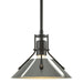 Hubbardton Forge - One Light Mini Pendant - Henry - Dark Smoke- Union Lighting Luminaires Decor