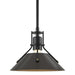 Hubbardton Forge - One Light Mini Pendant - Henry - Black- Union Lighting Luminaires Decor