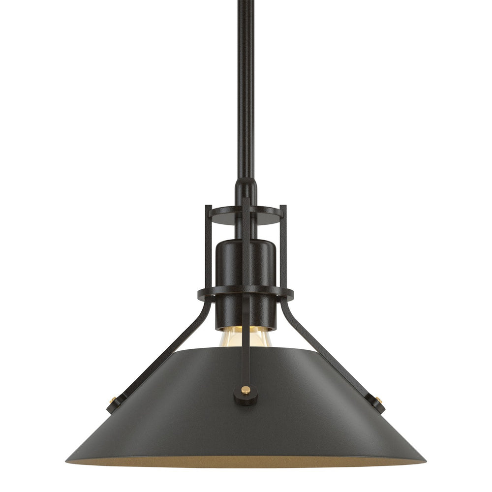 Hubbardton Forge - One Light Mini Pendant - Henry - Oil Rubbed Bronze- Union Lighting Luminaires Decor