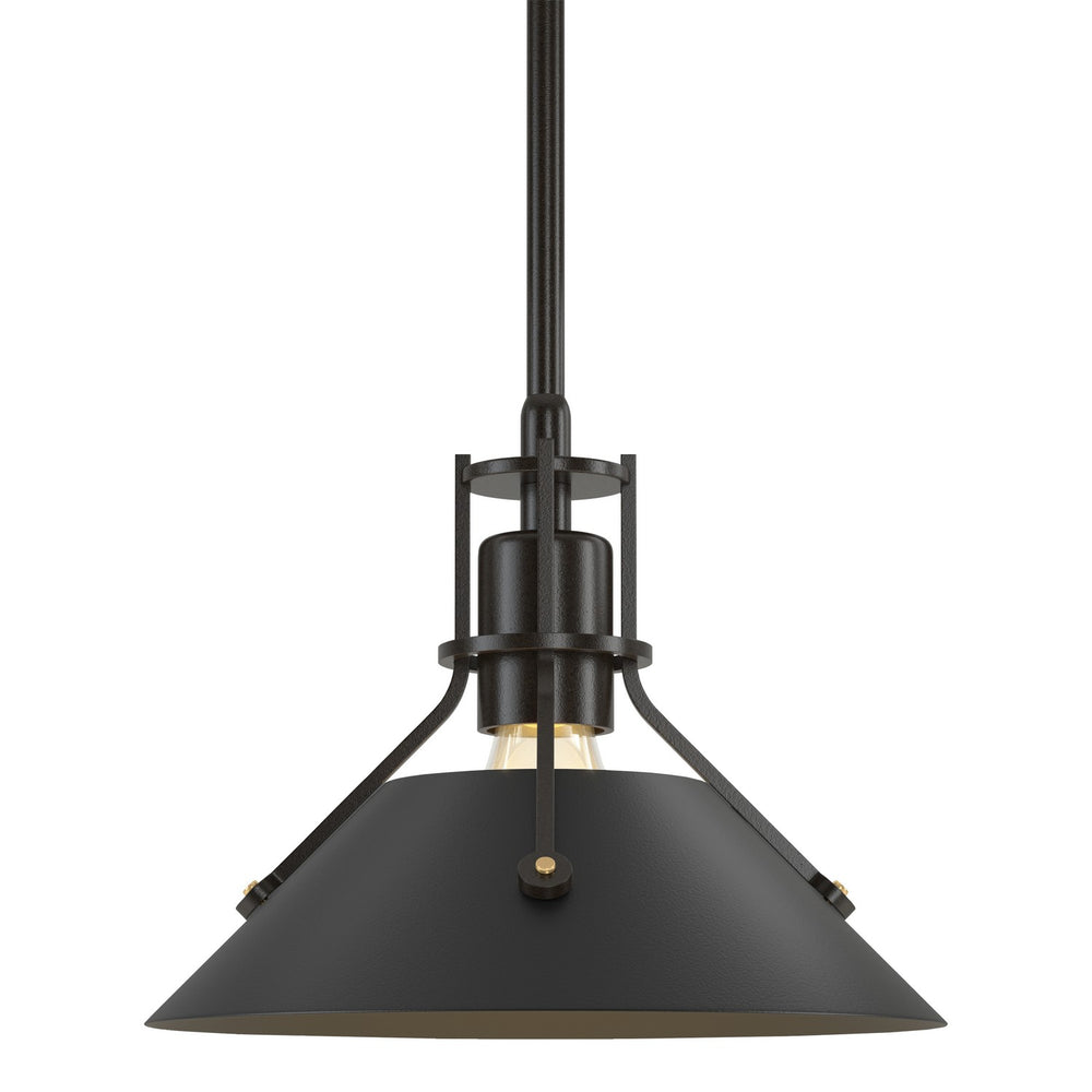 Hubbardton Forge - One Light Mini Pendant - Henry - Oil Rubbed Bronze- Union Lighting Luminaires Decor