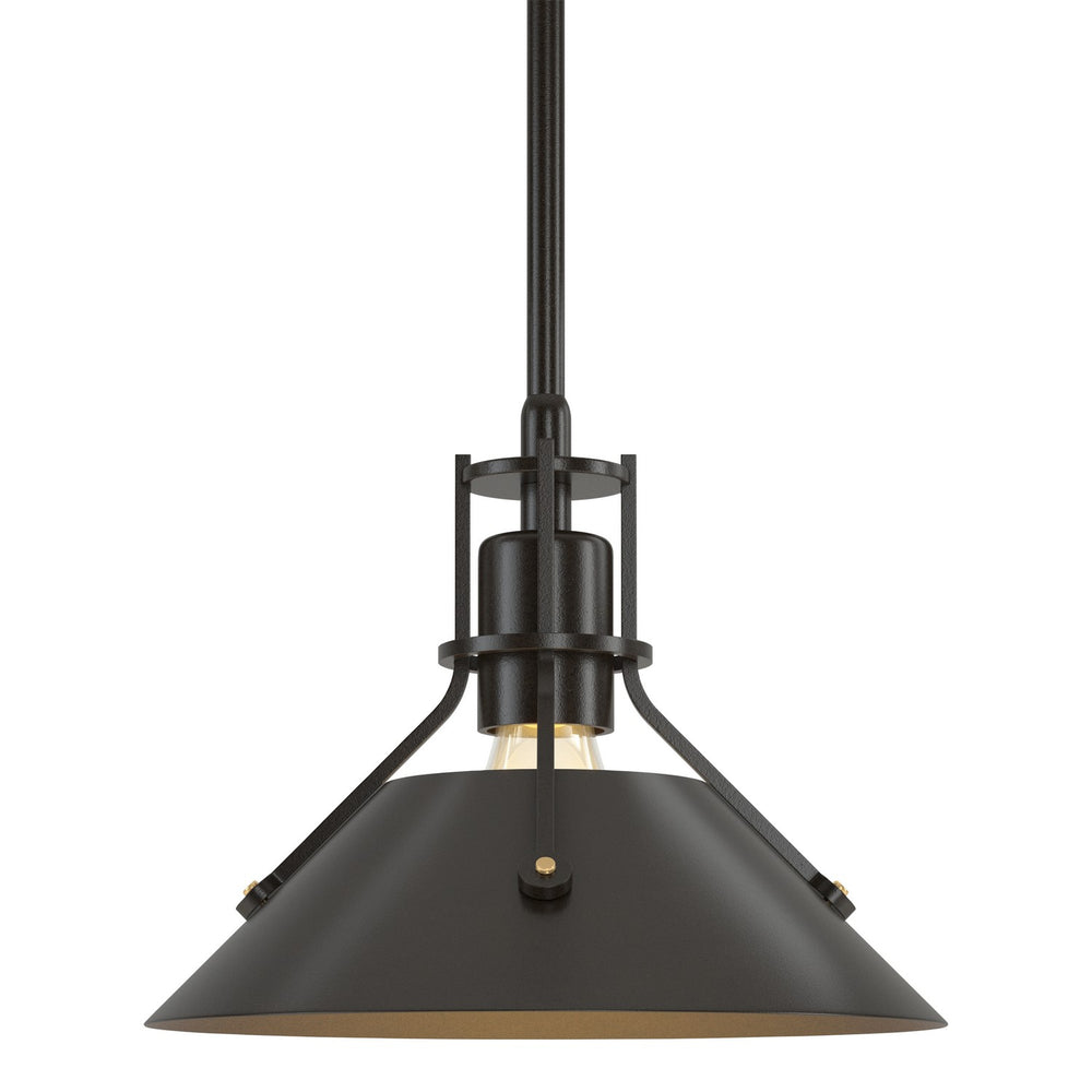 Hubbardton Forge - One Light Mini Pendant - Henry - Oil Rubbed Bronze- Union Lighting Luminaires Decor