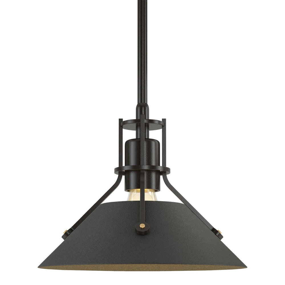Hubbardton Forge - One Light Mini Pendant - Henry - Oil Rubbed Bronze- Union Lighting Luminaires Decor