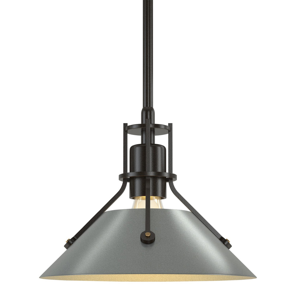 Hubbardton Forge - One Light Mini Pendant - Henry - Oil Rubbed Bronze- Union Lighting Luminaires Decor