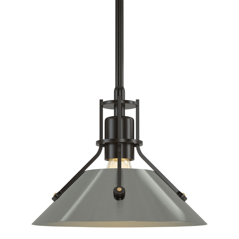 Hubbardton Forge - One Light Mini Pendant - Henry - Oil Rubbed Bronze- Union Lighting Luminaires Decor