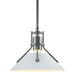 Hubbardton Forge - One Light Pendant - Henry - Vintage Platinum- Union Lighting Luminaires Decor