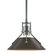 Hubbardton Forge - One Light Mini Pendant - Henry - Vintage Platinum- Union Lighting Luminaires Decor