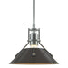 Hubbardton Forge - One Light Mini Pendant - Henry - Vintage Platinum- Union Lighting Luminaires Decor