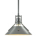 Hubbardton Forge - One Light Mini Pendant - Henry - Vintage Platinum- Union Lighting Luminaires Decor