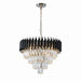 Bethel International Canada - Eight Light Chandelier - Chrome- Union Lighting Luminaires Decor