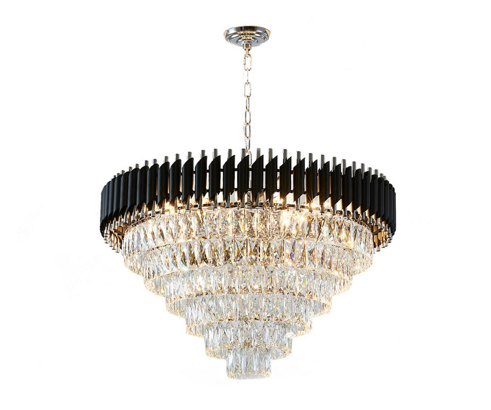 Bethel International Canada - 16 Light Chandelier - Chrome- Union Lighting Luminaires Decor