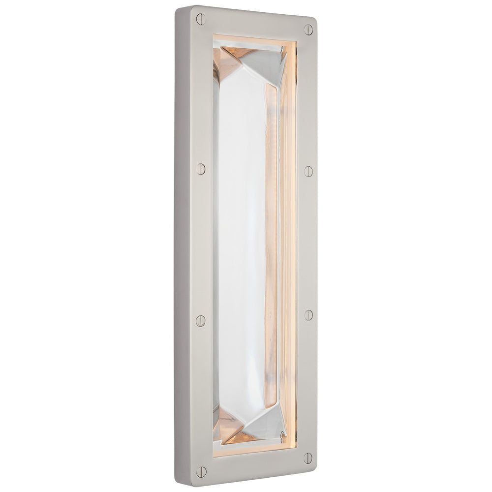 Ralph Lauren Canada - LED Wall Sconce - Rolland - Polished Nickel and Clear Glass- Union Lighting Luminaires Decor