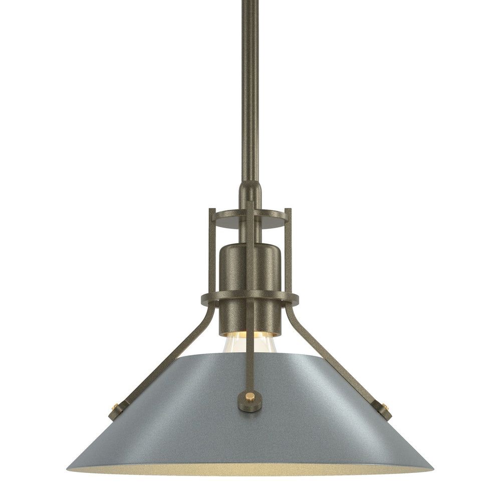 Hubbardton Forge - One Light Mini Pendant - Henry - Soft Gold- Union Lighting Luminaires Decor