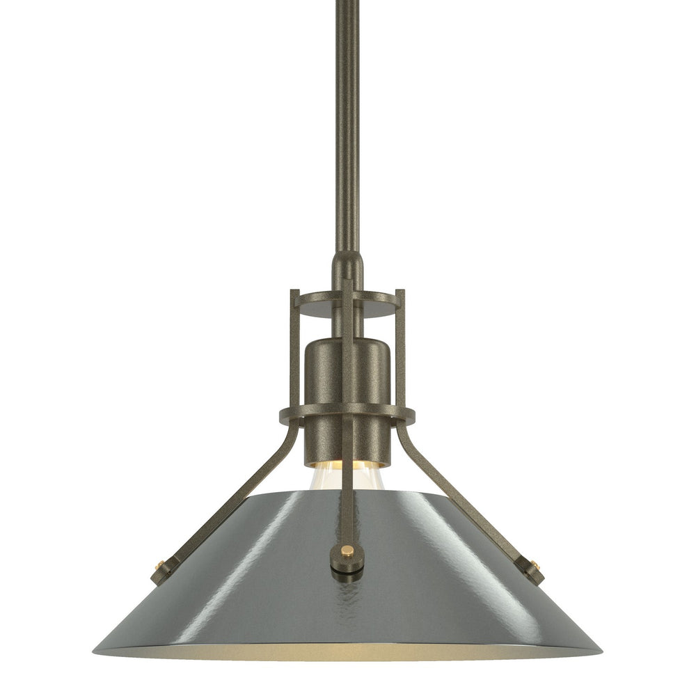 Hubbardton Forge - One Light Mini Pendant - Henry - Soft Gold- Union Lighting Luminaires Decor