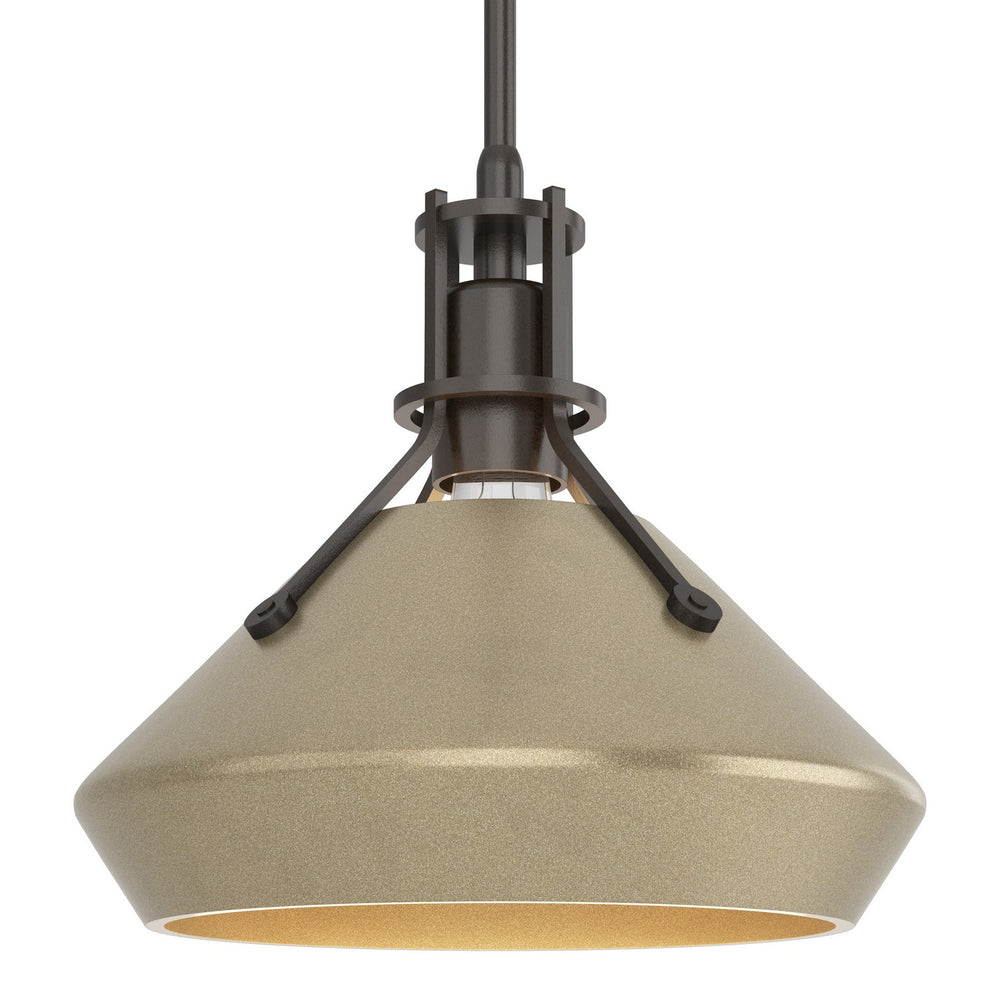 Hubbardton Forge - One Light Mini Pendant - Henry - Oil Rubbed Bronze- Union Lighting Luminaires Decor