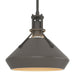 Hubbardton Forge - One Light Mini Pendant - Henry - Natural Iron- Union Lighting Luminaires Decor