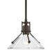 Hubbardton Forge - One Light Mini Pendant - Henry - Bronze- Union Lighting Luminaires Decor