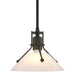 Hubbardton Forge - One Light Mini Pendant - Henry - Black- Union Lighting Luminaires Decor